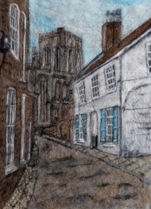 Chapter House Street, York by Wendy Middleton