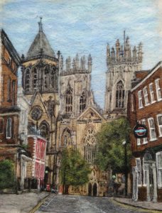 Duncombe Place York by Wendy Middleton