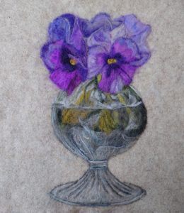 Flowers in a Vase by Wendy Middleton
