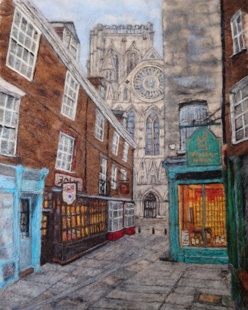 Minster Gate York by Wendy Middleton