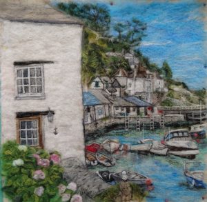Polperro Cornwall by Wendy Middleton