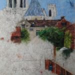 Minster view from Bar walls  by Wendy Middleton
