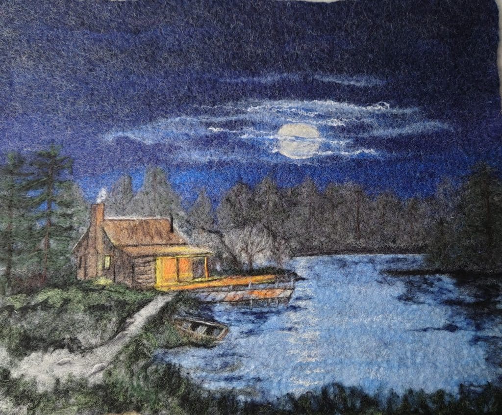 Cabin by the Lake by Wendy Middleton