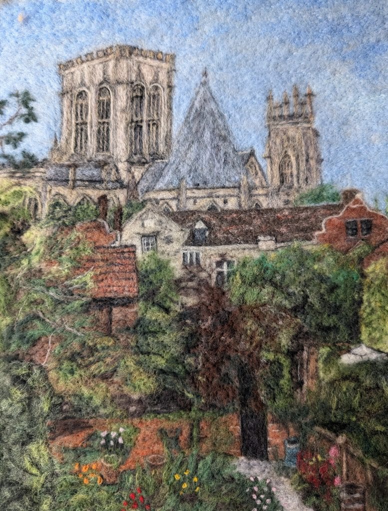 View from the Bar walls York by Wendy Middleton